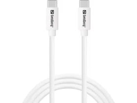 Sandberg USB-C Charge Cable 1M 65W bílá / nabíjecí kabel USB-C na USB-C