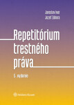 Repetitórium trestného práva - Jozef Záhora