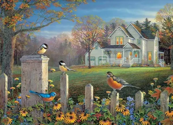 COBBLE HILL Puzzle Večerní ptáci