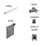 Strong SB vnitřní dělení kulaté šedé :: záslepka (179248)