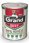 GRAND konz. pes deluxe 100% hovězí 400g