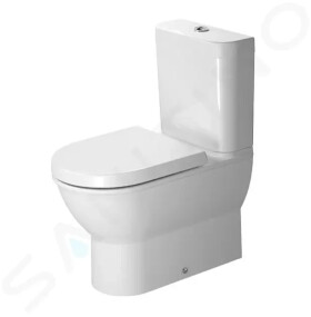 DURAVIT - Darling New WC kombi mísa, Vario odpad, s HygieneGlaze, bílá 2138092000