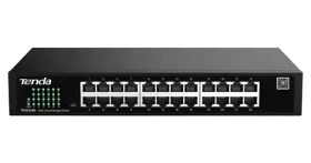 Tenda TEG2224D / Switch / 24x 10/100/1000 Mbps / Websmart / Fanless / Kov / Rackmount (75012020)