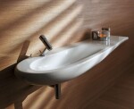 Laufen - Il Bagno Alessi One Nábytkové umyvadlo 120x50 cm, s 1 otvorem pro baterii, s LCC, bílá H8149734001041