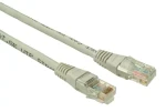 Solarix C5E-155GY-1MB patch CAT5E UTP PVC, 1m, šedý