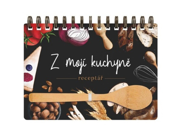 Kniha na recepty s vařečkou 2 MFP, 220x158mm, 80 listů