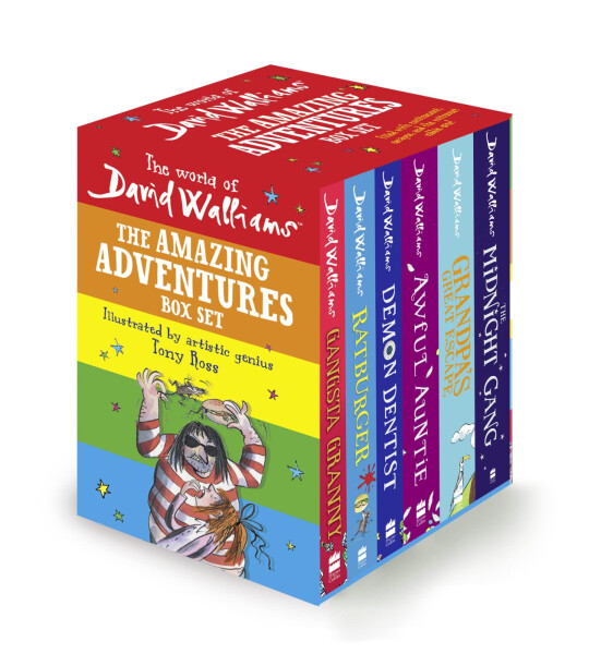 The World of David Walliams: The Amazing Adventures Box Set - David Walliams