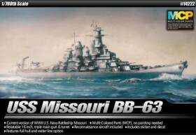 Academy Model Kit USS Missouri BB 63 14222 MCP 1:700