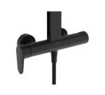 IDEAL STANDARD - Ceraflow ALU+ Sprchový set s baterií, 26x26 cm, 2 proudy, hedvábná černá BE204XG