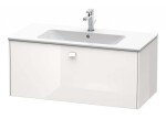 DURAVIT - Brioso Umyvadlová skříňka 44x102x48 cm, 1 zásuvka, lesklá bílá BR400302222