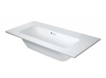 DURAVIT - ME by Starck Nábytkové umyvadlo Compact, 83x40 cm, matná bílá 2342833260