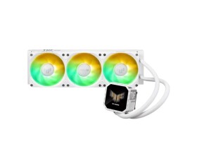 ASUS vodní chladič CPU AIO TUF GAMING LC III 360 ARGB LCD White, 3x120mm, LGA1851, AM5 EDF_1887779