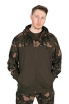 FOX Mikina LW Khaki/Camo Split Zip Hoody S (CFX297)