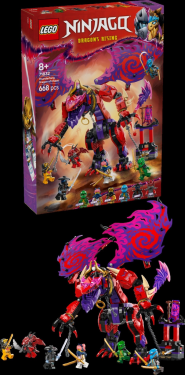 LEGO® NINJAGO® 71832 Drak chaosu Thunderfang - LEGO® Scooby-Doo
