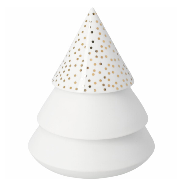 Räder Porcelánová dóza Tree, bílá barva, porcelán