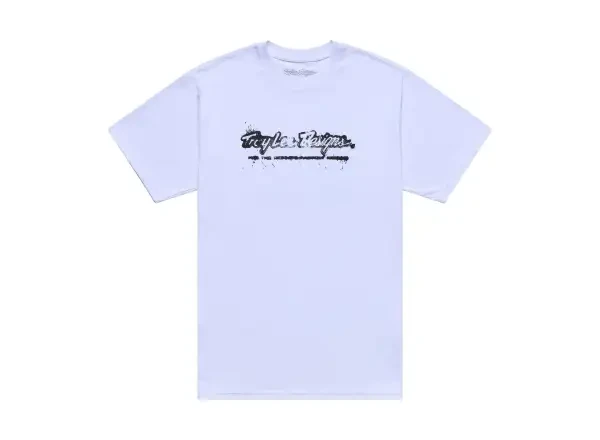 Troy Lee Designs Repeat pánské triko krátký rukáv White vel. S