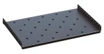 XtendLan Police 650 mm / TELCO / hloubka 1000 mm / nosnost 60 kg (BPOLICE10065-TELCO-BLACK)