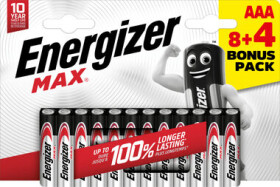 Energizer Max AAA 12 ks E303340900