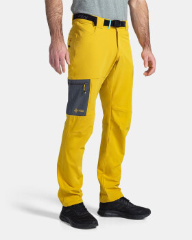 Pánské outdoorové kalhoty LIGNE-M Zlatá - Kilpi XL