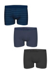 Pánské boxerky John Frank JF3BMODNA101 3PACK M Mix