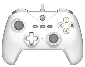 MSI Force GC200 bílá / Herní ovladač / drátový / PC Android (S10-04G0120-EC4)