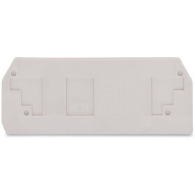 WAGO 283-330 zakončovací a dělicí deska světle šedá 50 ks
