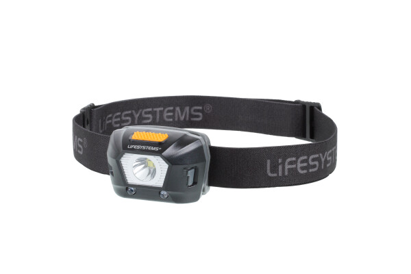 Čelovka Lifesystems Intensity 280 Head Torch Rechargeable černá/červená