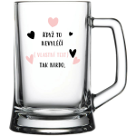 Personalizovaná pivní sklenice - když to nezvládne … tak nikdo