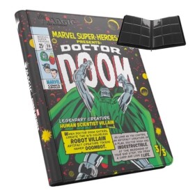 Album na karty Magic: the Gathering Zip-Up 18-Pocket Marvel Super Heroes - Doctor Doom