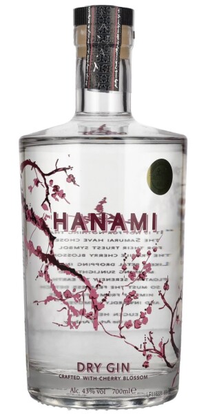 Hanami Dry Gin 0,7l (holá lahev)