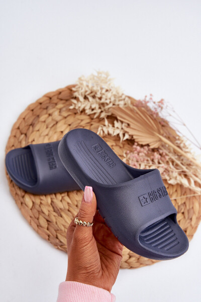 Lehké pěnové dětské žabky Big Star NN374557 modré 30