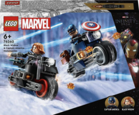 LEGO® Marvel 76260 Black Widow Captain America na motorkách