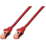 Digitus CAT 6 Patch Cable S-FTP 2m červená / AWG 27|7 / LSOH / Měď (DK-1644-020/R)