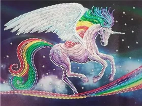 Norimpex Mandala 7D - Jednorožec na duze