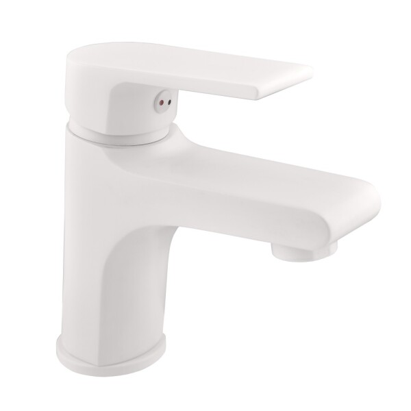 RAV Slezák - COLORADO - Umyvadlová baterie bez výpusti, Bílá - matná, 3,8" CO126.0BMAT