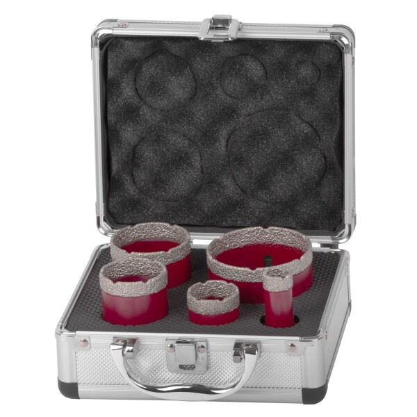 STREND PRO 226192 Korunky vykružovací diamantové PROFI, 20 - 72mm, M14, sada 5ks