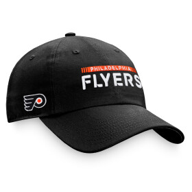 Fanatics Pánská kšiltovka Philadelphia Flyers Authentic Pro Game & Train Unstr Adj Black