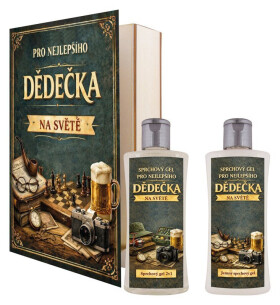 Kosmetická sada Kniha pro dědečka - 2x sprchový gel 250 ml