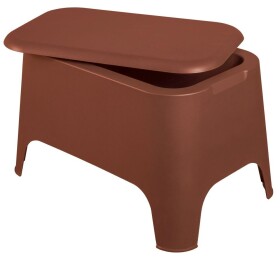 TOOMAX PETRA plastový stůl+box - terracotta