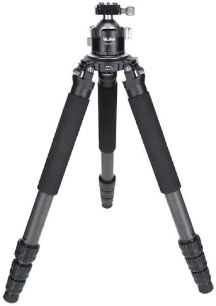 Rollei Stativ Rock Solid Tripod Alpha Mark III / Zátěž 30kg / Vytažený 167.5cm (22965)