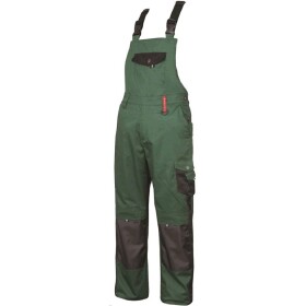 Montérkové kalhoty s laclem PRE100 H9502 zelená-černá 64 zelená/černá