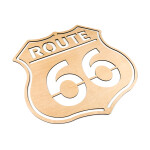 Dřevěná nástěnná dekorace Route 66