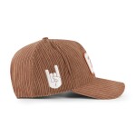 47 Brand Pánská kšiltovka Texas Longhorns NCAA Corduroy Patch Hitch Adjustable