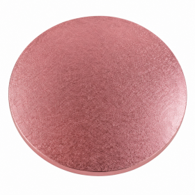 Podložka pod dort PEVNÁ Cake Star růžovo-zlatá vzor Grape kruh 36 cm 14" (1 ks)