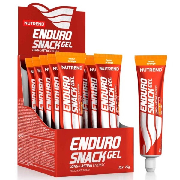 Nutrend Endurosnack 75g v tubě Příchuť: Pomeranč