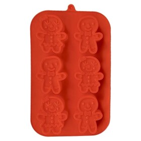 Dortisimo Silikonová forma na pečení/na mražené dezerty Perníčci (na 6 ks)