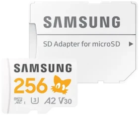 SAMSUNG PRO Plus Sonic the Hedgehog microSDXC 256GB + SD adaptér / UHS-1 / Class 10 / U3 / Čtení:180MBps / Zápis:130MBps (MB-MD256SA/LC1)