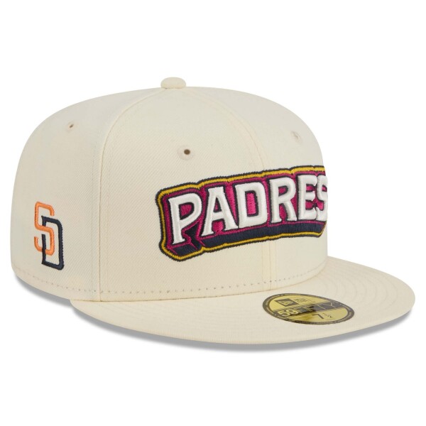 New Era Pánská kšiltovka San Diego Padres MLB City Connect Fan Pack 59FIFTY Fitted Natural Velikost: 7 5/8
