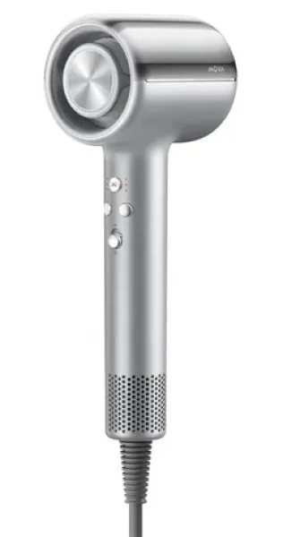 MOVA Shine 20 stříbrná / Fén na vlasy / 1800W / 58 dB / 4 teploty / 3 rychlosti (AMSH20 SLV)