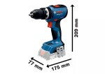 Aku příklepová vrtačka Bosch GSB 18V-65 06019N3300